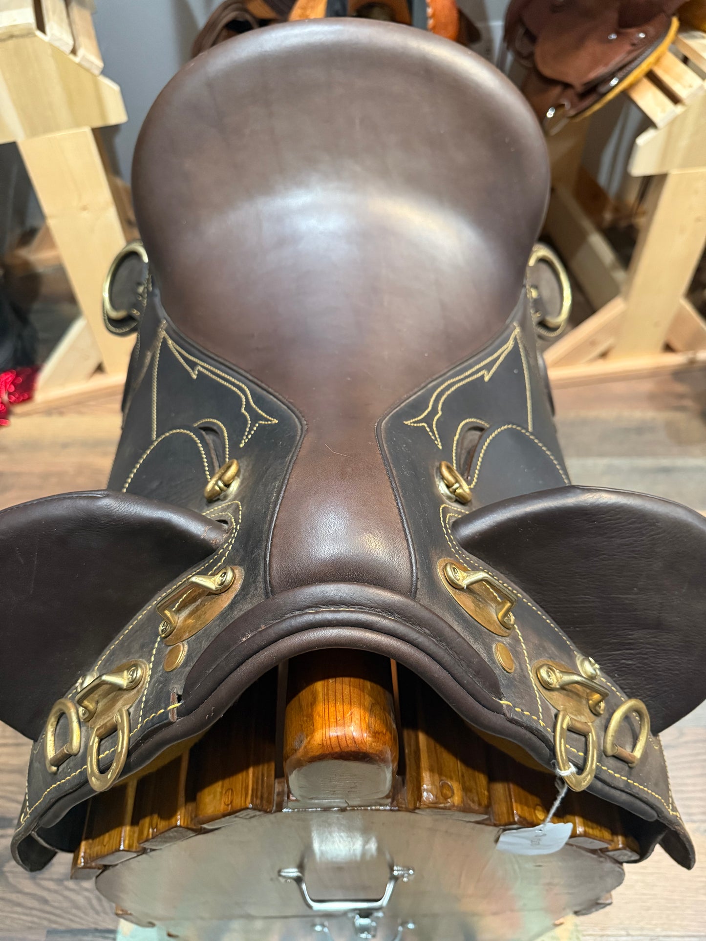 Brumby Poley Australian Saddle –18” Seat - USED