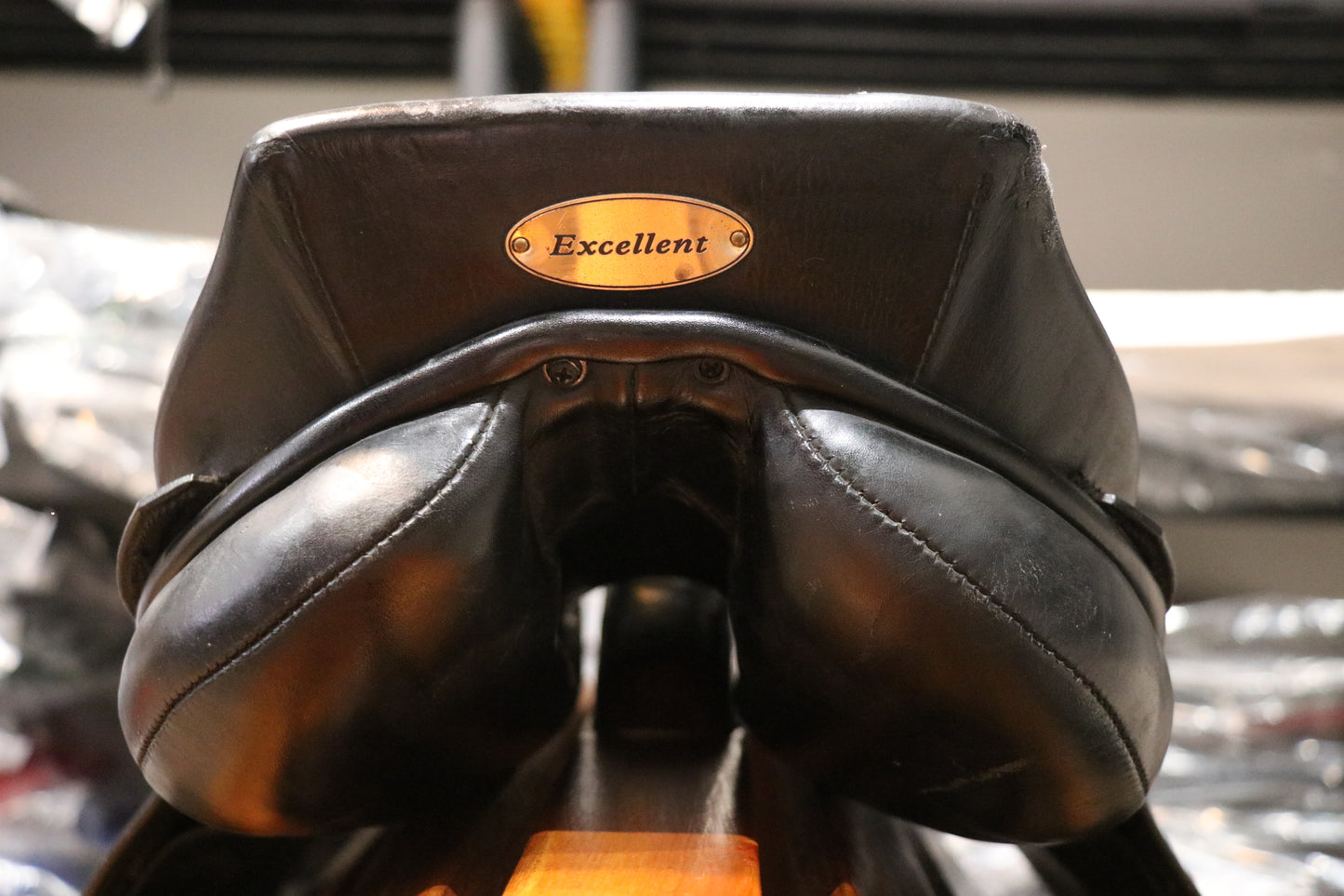 Kieffer Competition Jump Saddle, 17" seat - USED