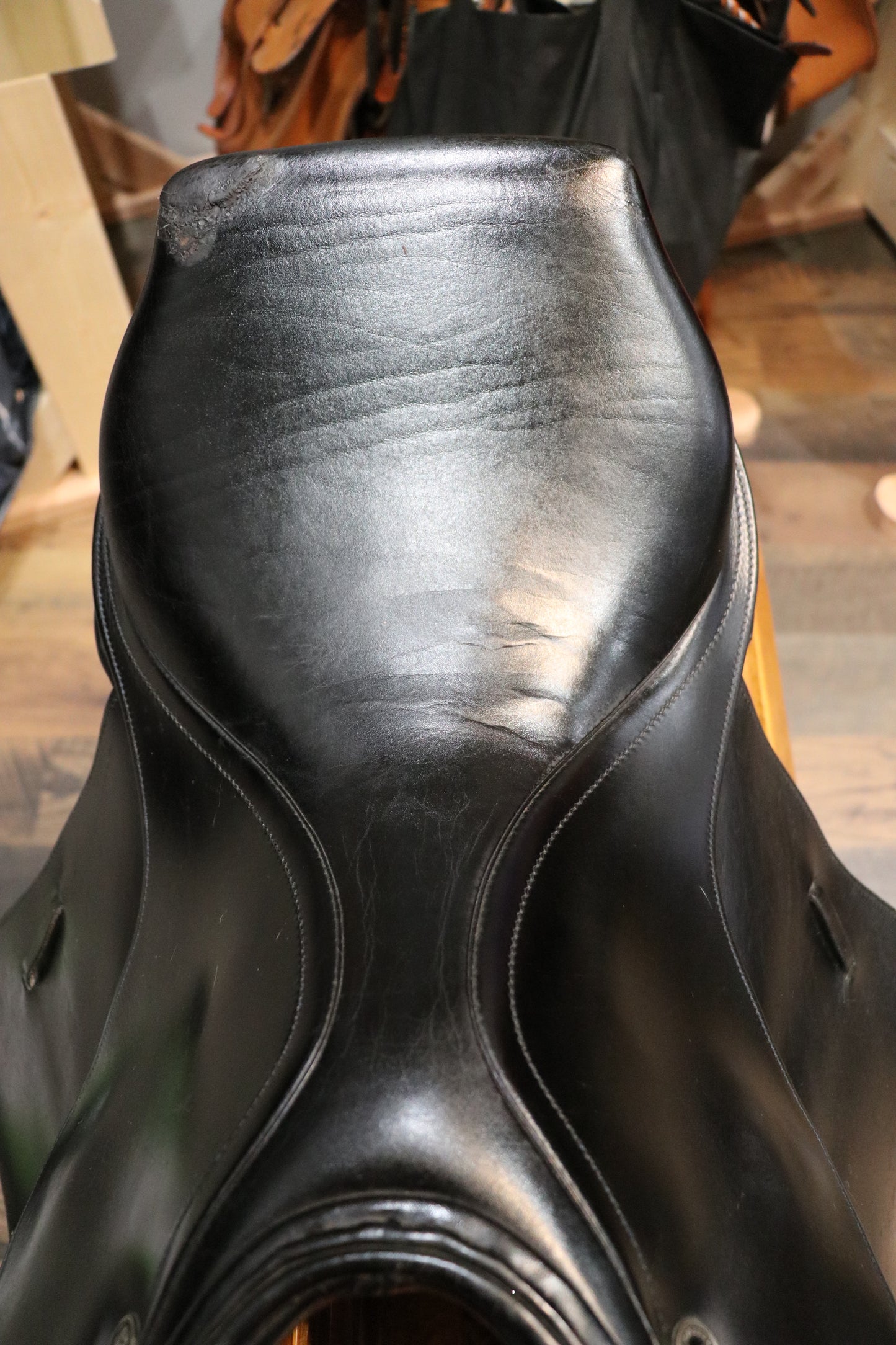Kieffer Competition Jump Saddle, 17" seat - USED